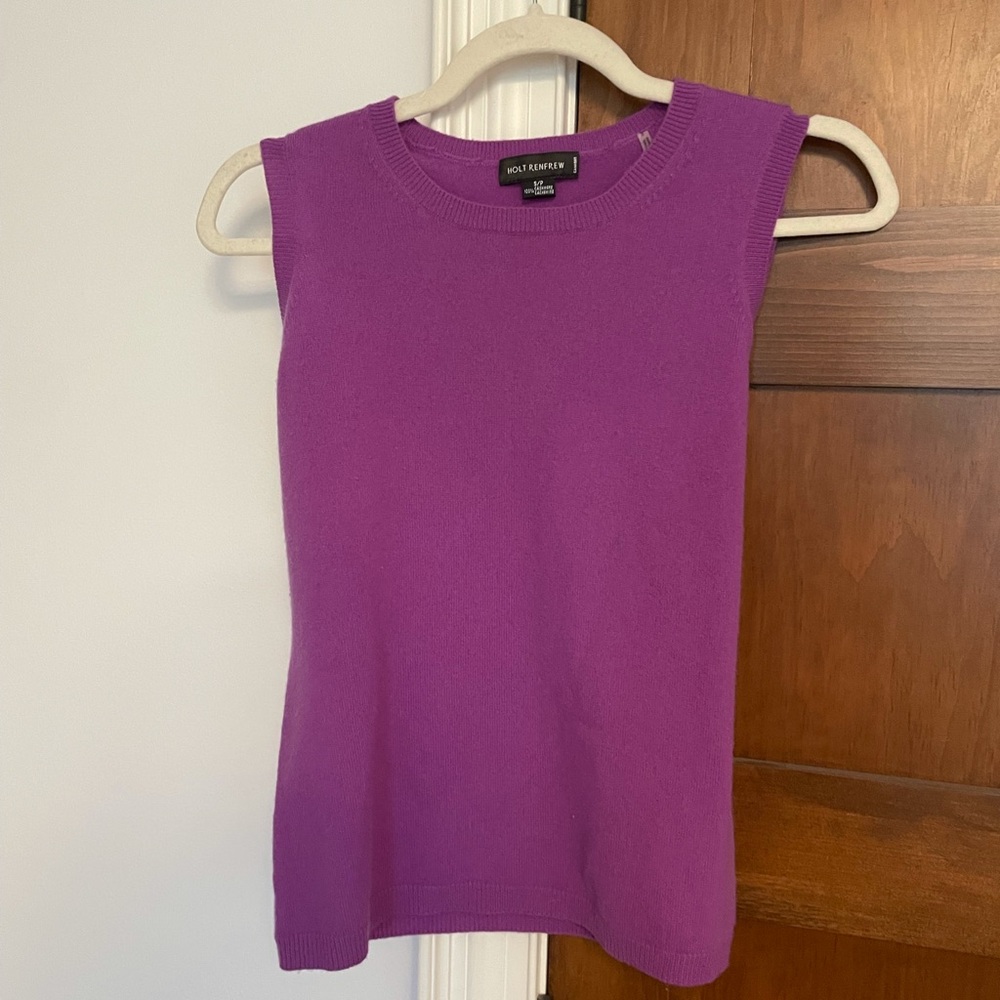 Holt Renfrew Cashmere Vest